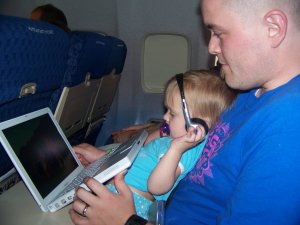 Gracias Dora, for helping us survive this flight.